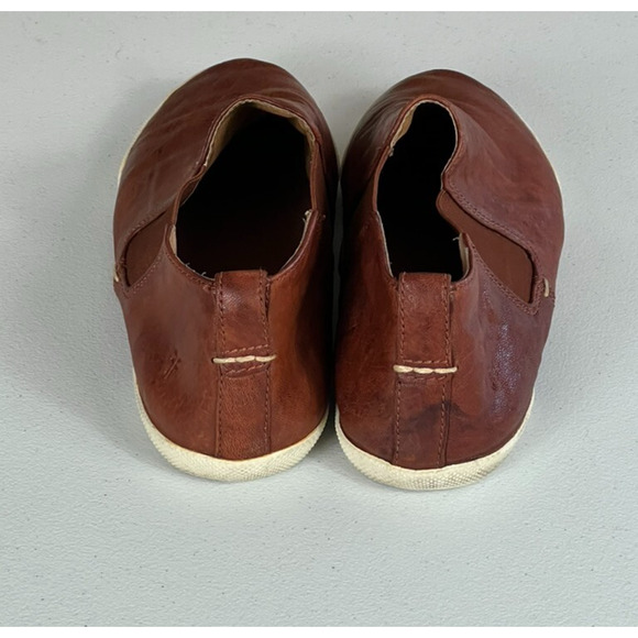 Frye Melanie Chelsea Ankle Leather Pull On Sneakers Size 10 M Casual Ballet - Picture 4 of 10